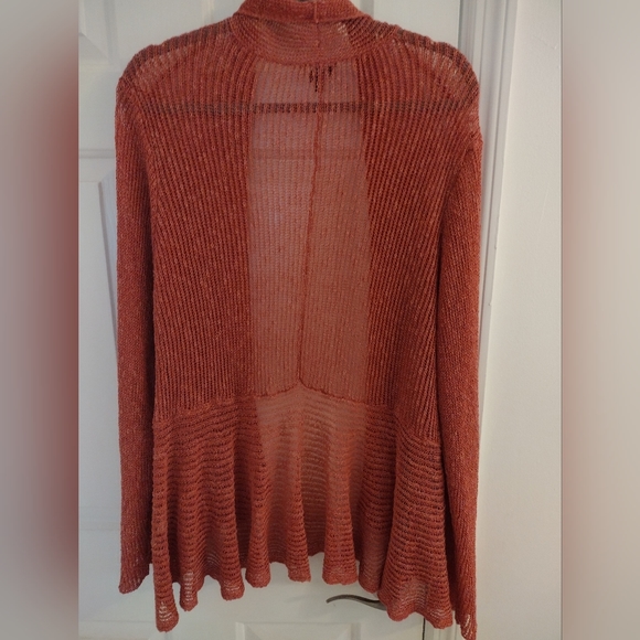 Eileen Fisher Linen Cardigan - Picture 2 of 4